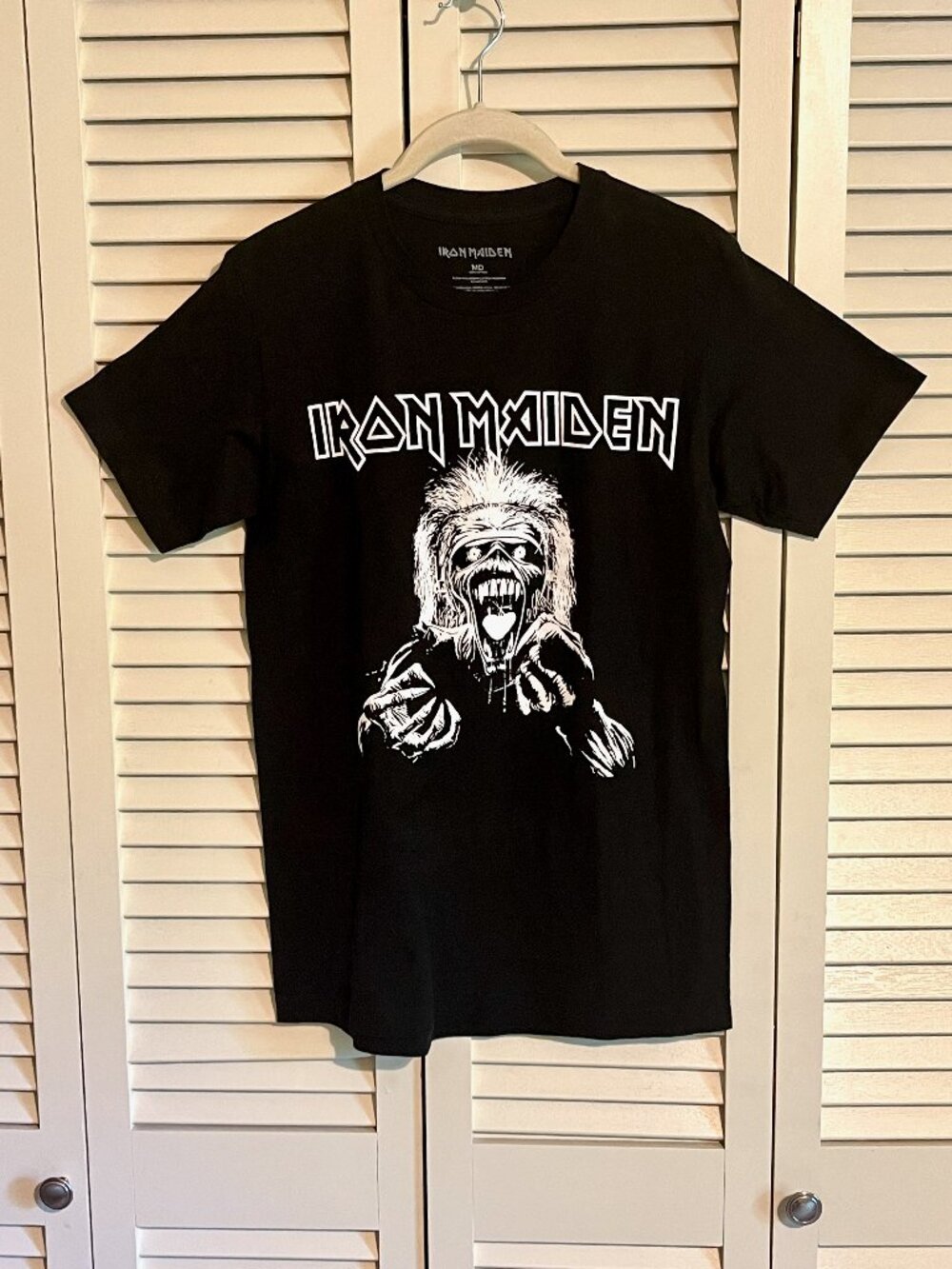 IRON MAIDEN * T-Shirt * A Real Dead One * 1993 * Unisex Size Medium * Cotton